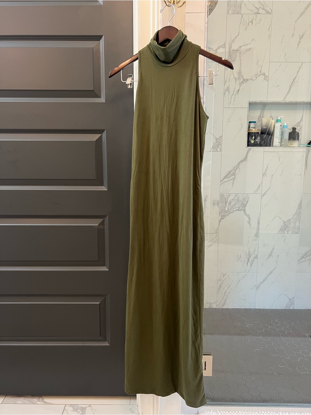 Bumpsuit Olive sleeveless dress size M